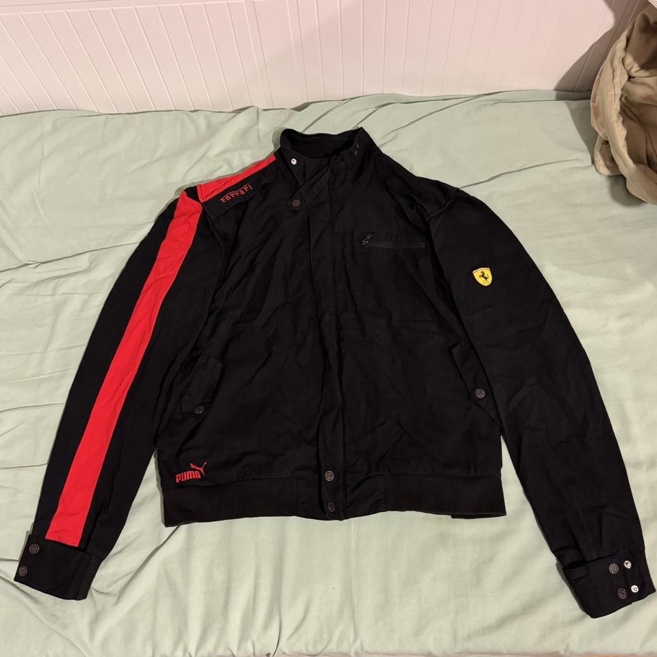 Ferrari Men's Black Jacket
