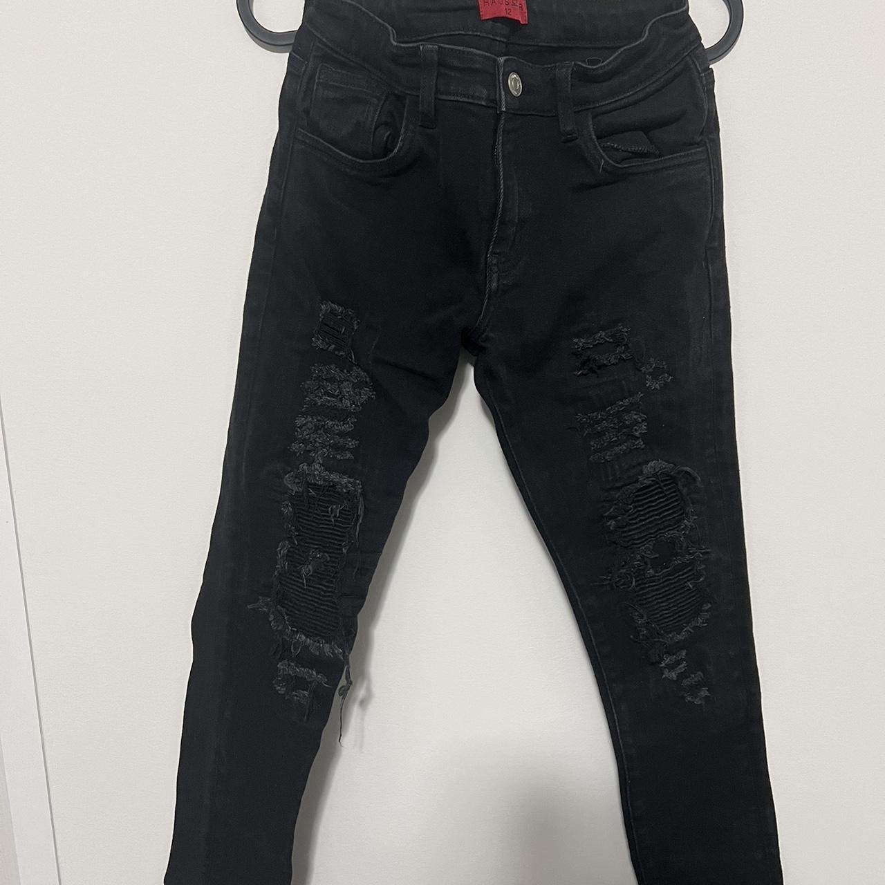 Youth boys buckle jeans,size 12 Depop