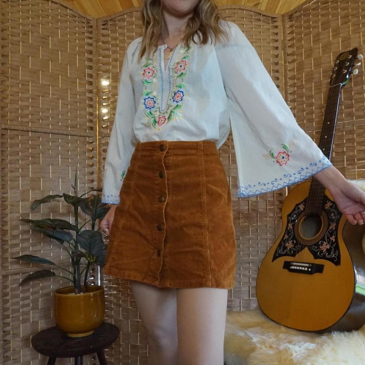 Embroidered gypsy blouse Beautiful vintage... Depop