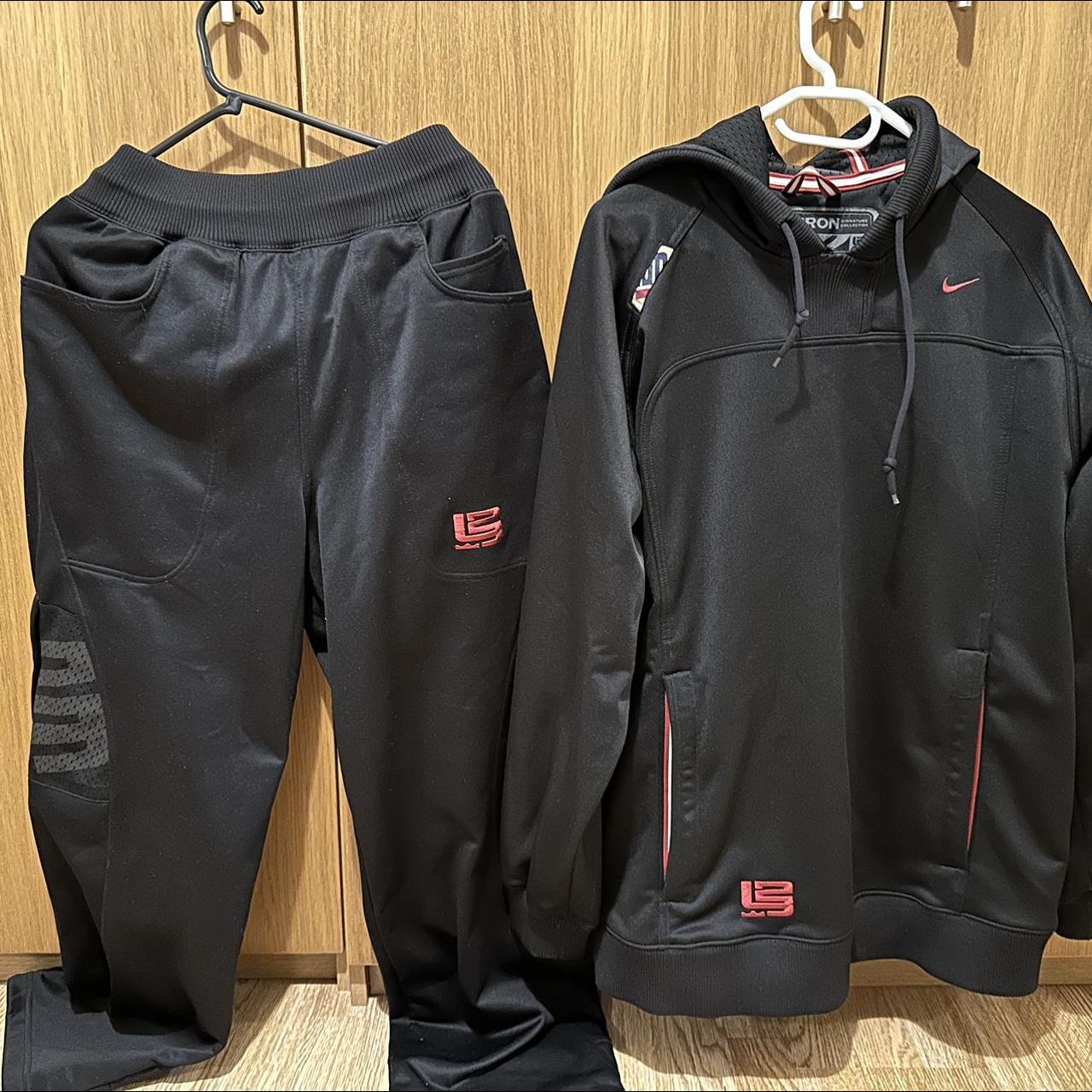 Nike Lebron Signature Collection Tracksuit Black