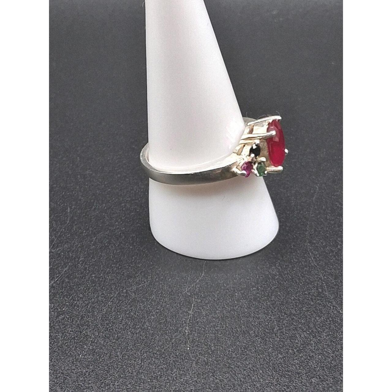 Handmade Women's Ring - Multi/Silver – This Ruby,… - image 3