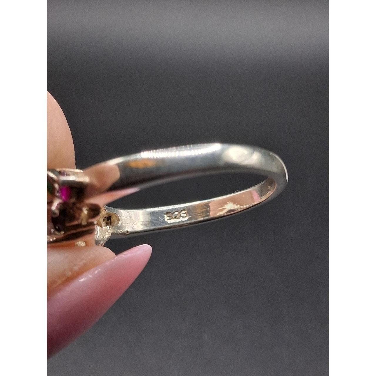 Handmade Women's Ring - Multi/Silver – This Ruby,… - image 8