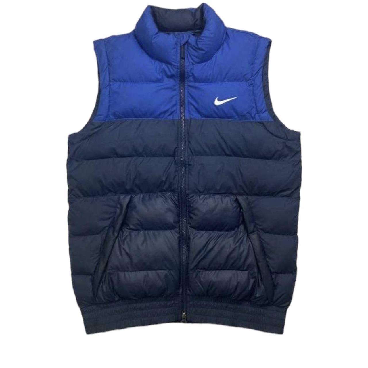 nike navy gilet
