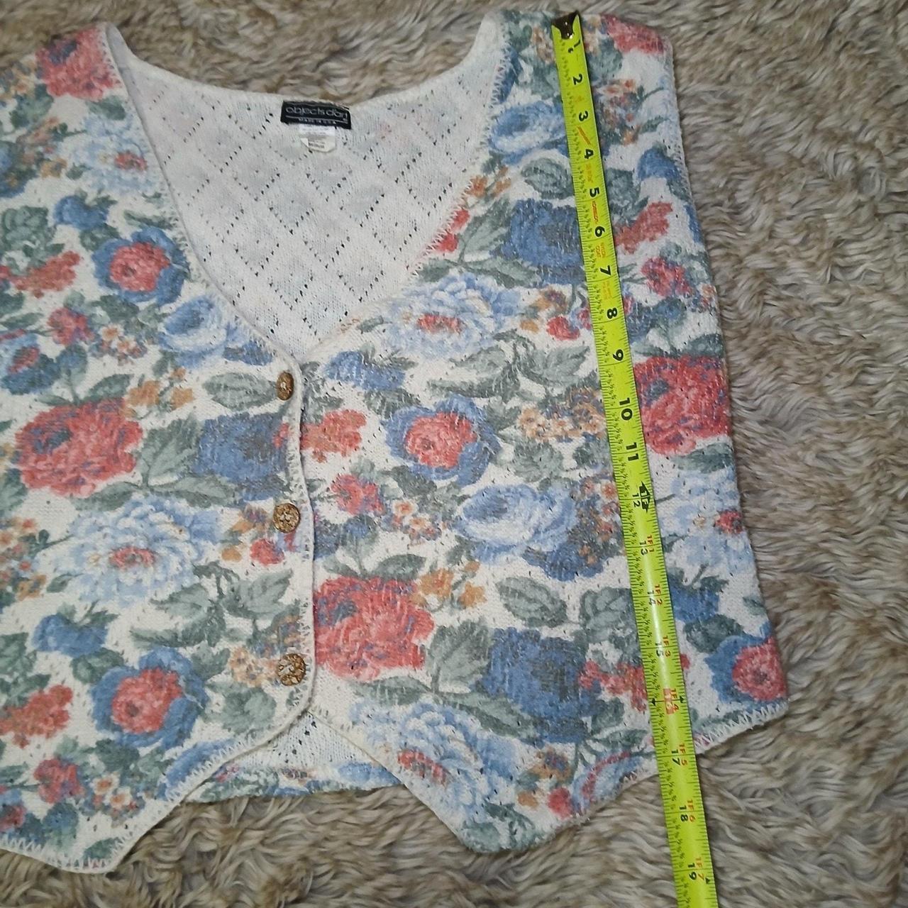 Women's Sweater - Multi - M – Vtg Objects d’Art S… - image 5