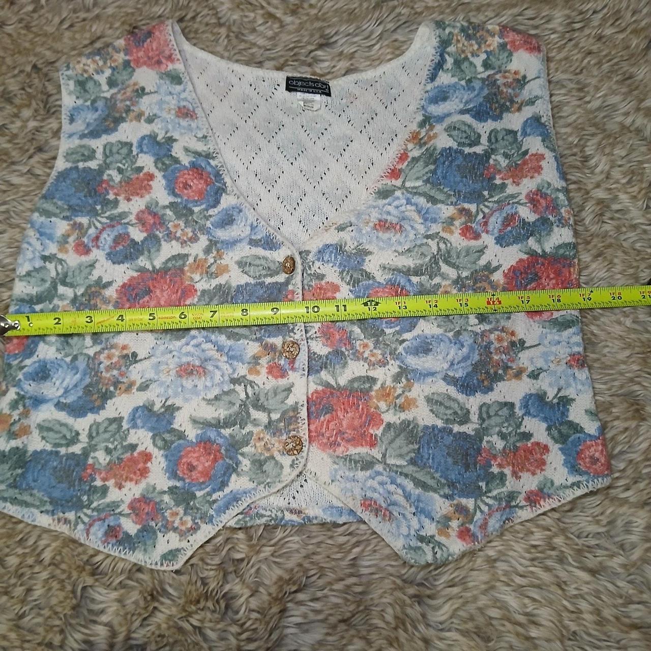 Women's Sweater - Multi - M – Vtg Objects d’Art S… - image 6