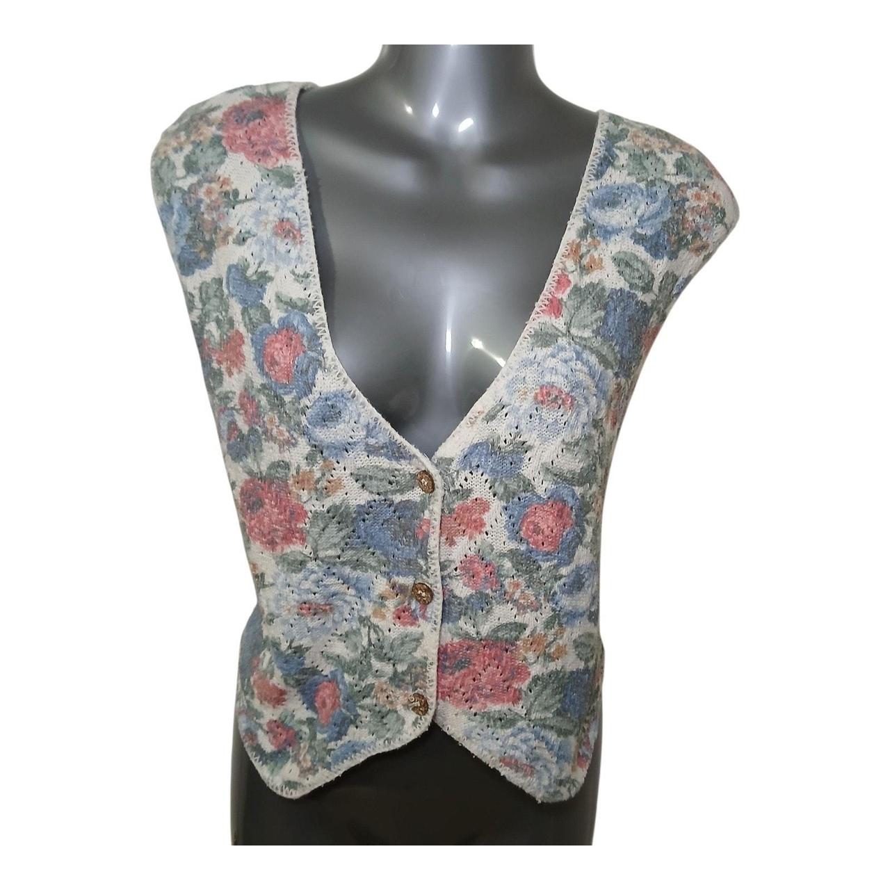 Women's Sweater - Multi - M – Vtg Objects d’Art S… - image 1