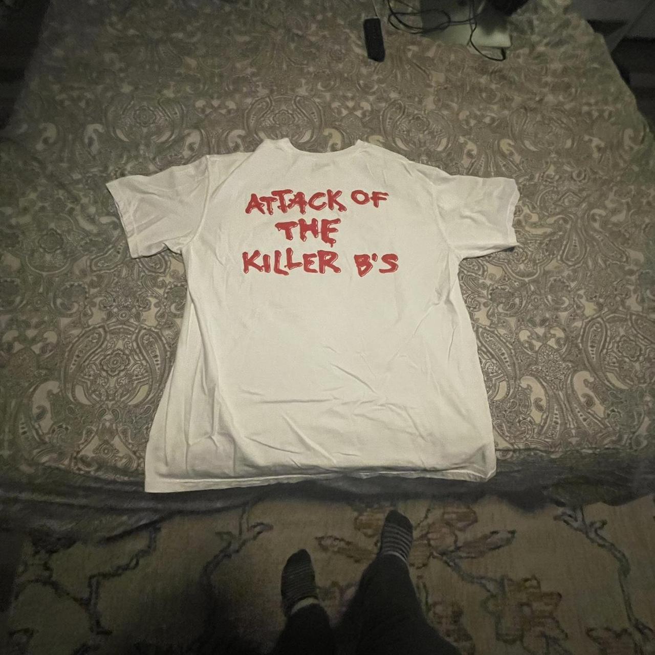 Anthrax Attack of the Killer B's White Men T- Shirt S to
