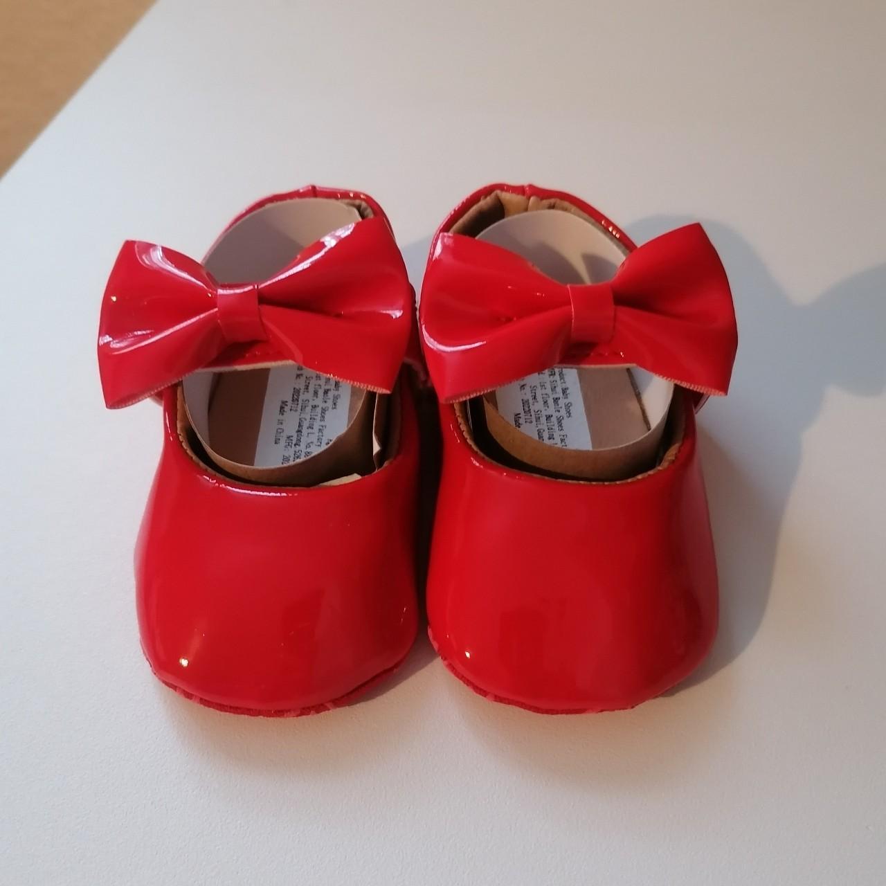 Baby girl red shoes size sales 4