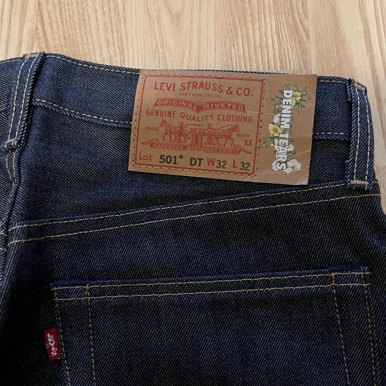 Denim Tears x Stussy Raw Denim - Depop