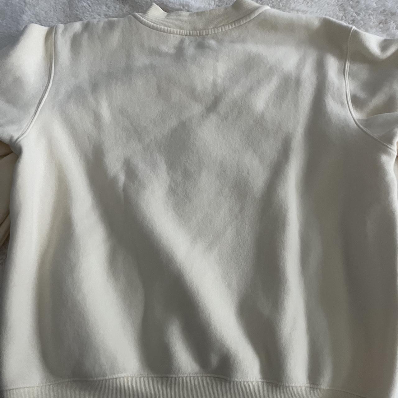 White fox crewneck sweatshirt No longer sold In... - Depop