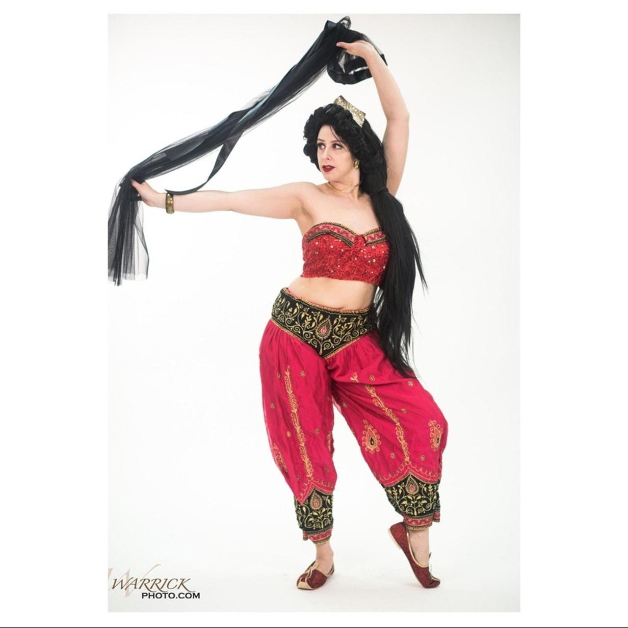 Homemade unique 90s cosplay Disney Aladdin bad girl... - Depop