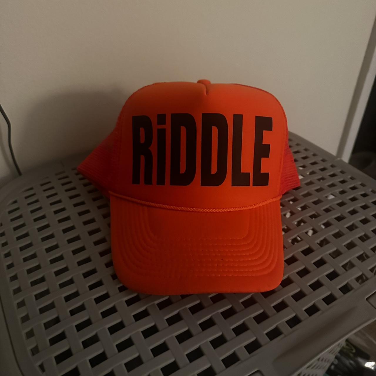 Orange Antony Riddle Trucker Hat Worn once OS $50 | Depop
