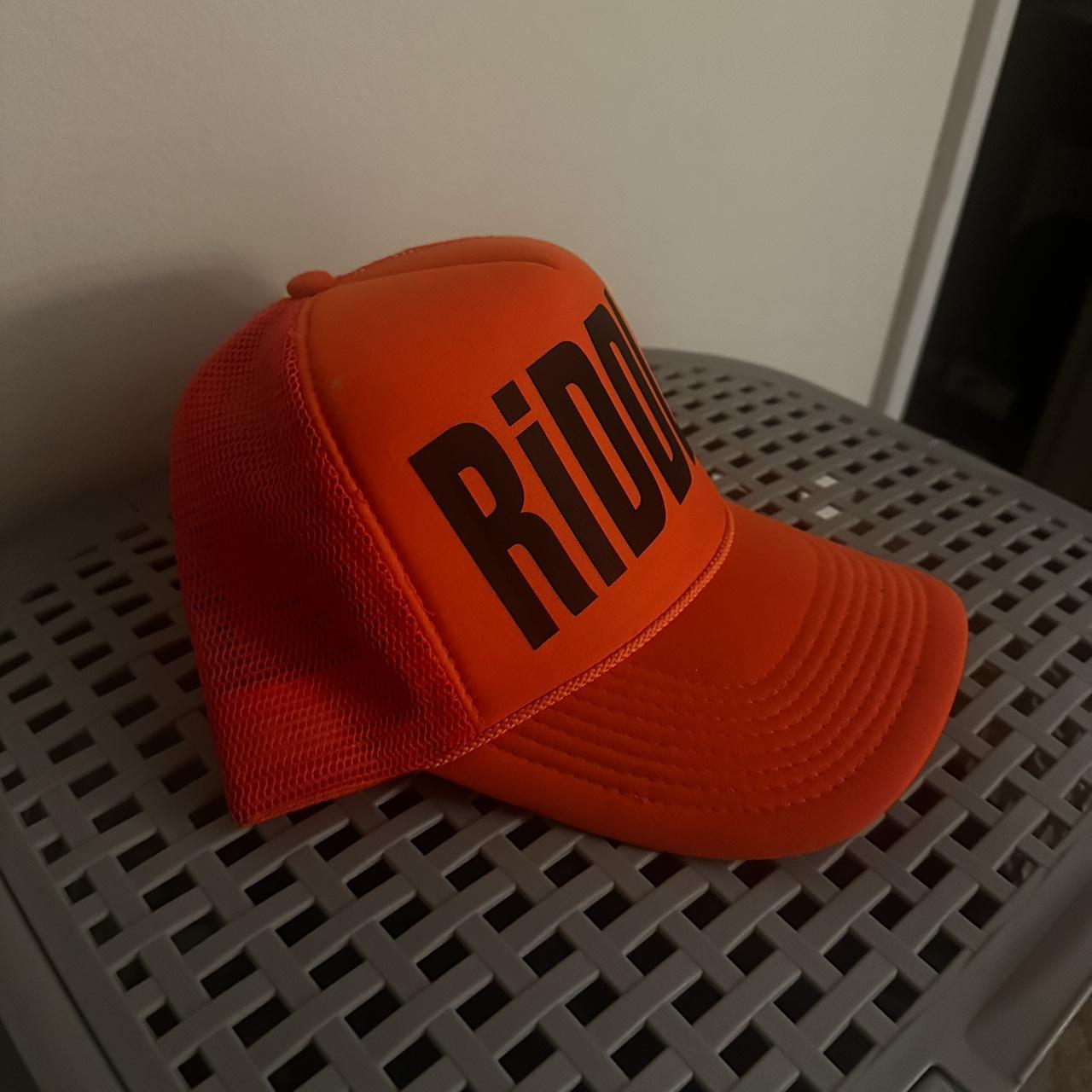 Orange Antony Riddle Trucker Hat Worn once OS $50 | Depop