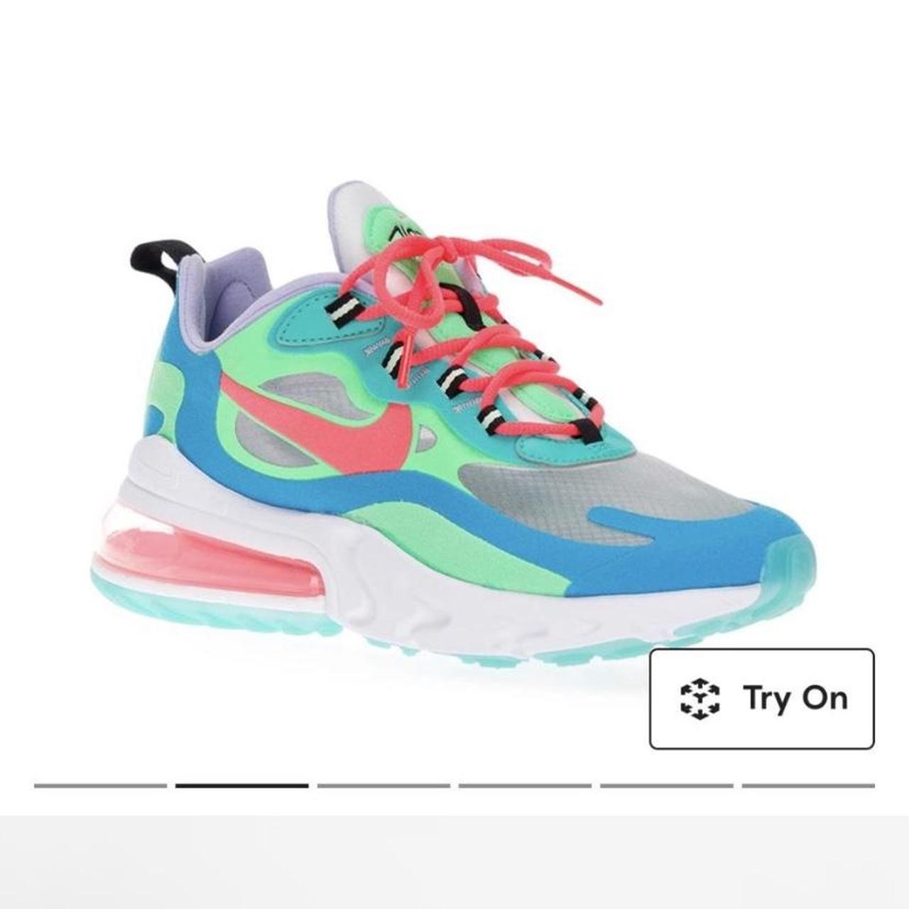 psychedelic air max 270 react