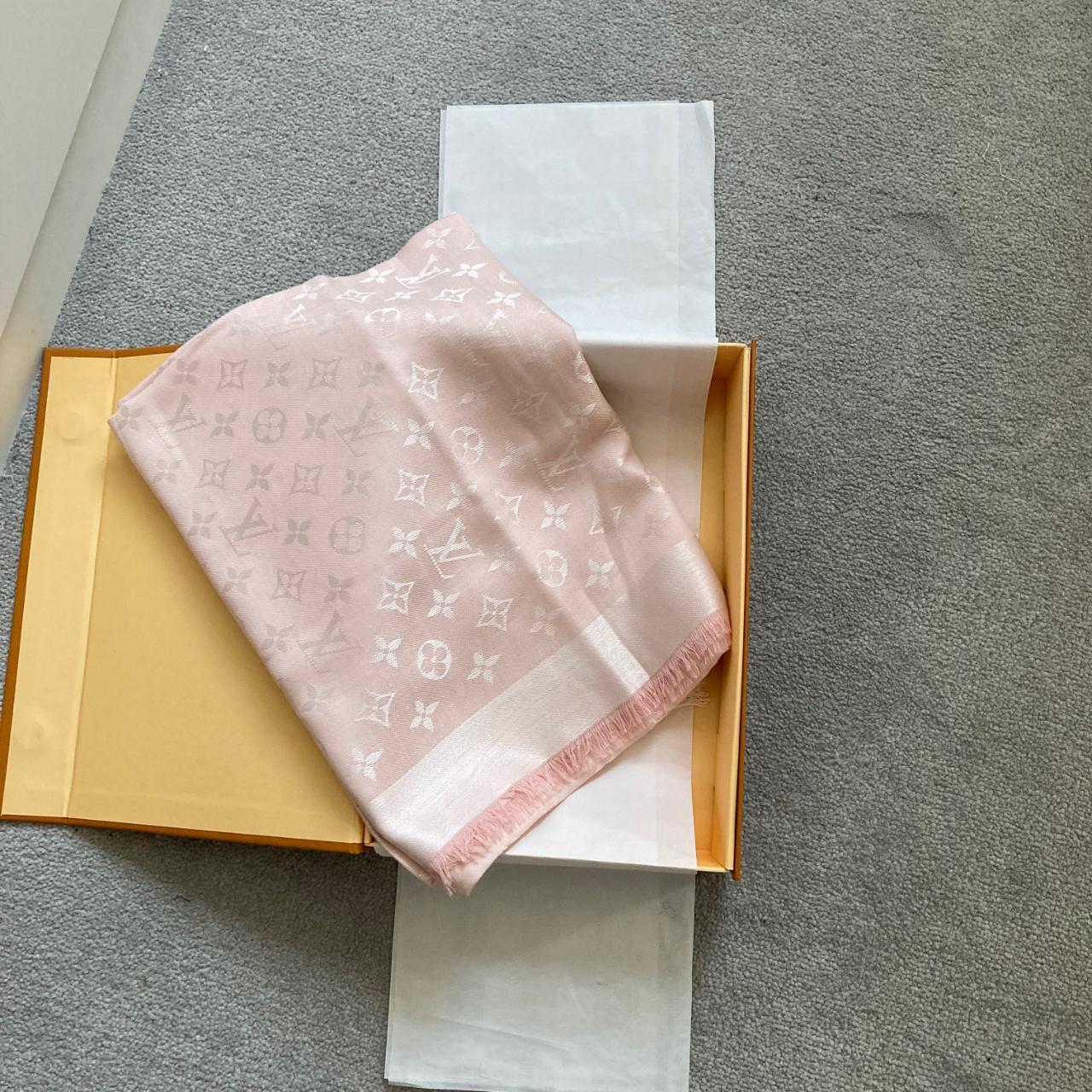 Louis Vuitton scarf shawl new, never been used... - Depop