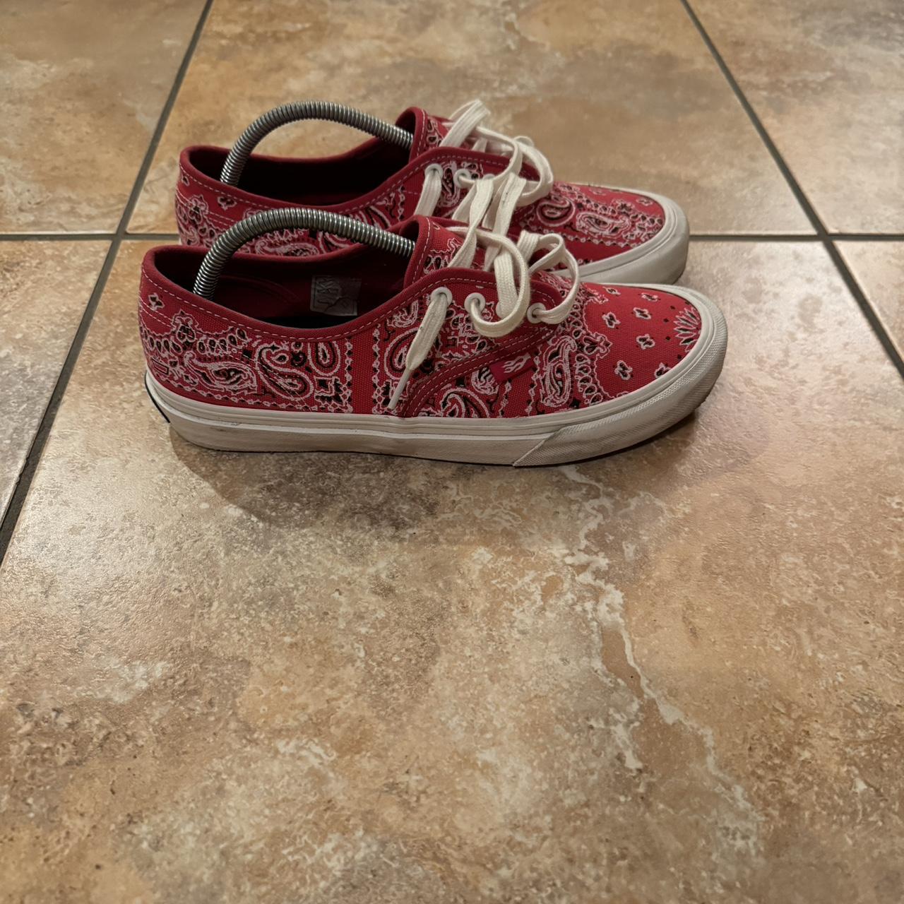 Converse Red Bandana Print Shoes Converse Red Bandana