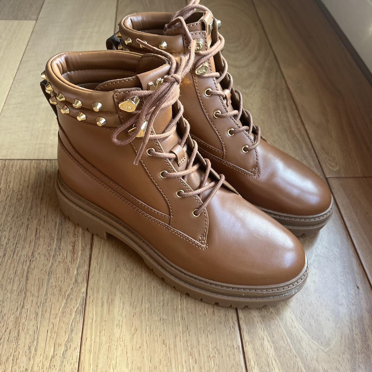 MICHAEL MICHAEL KORS Turner Astor Stud Leather Boot. Depop