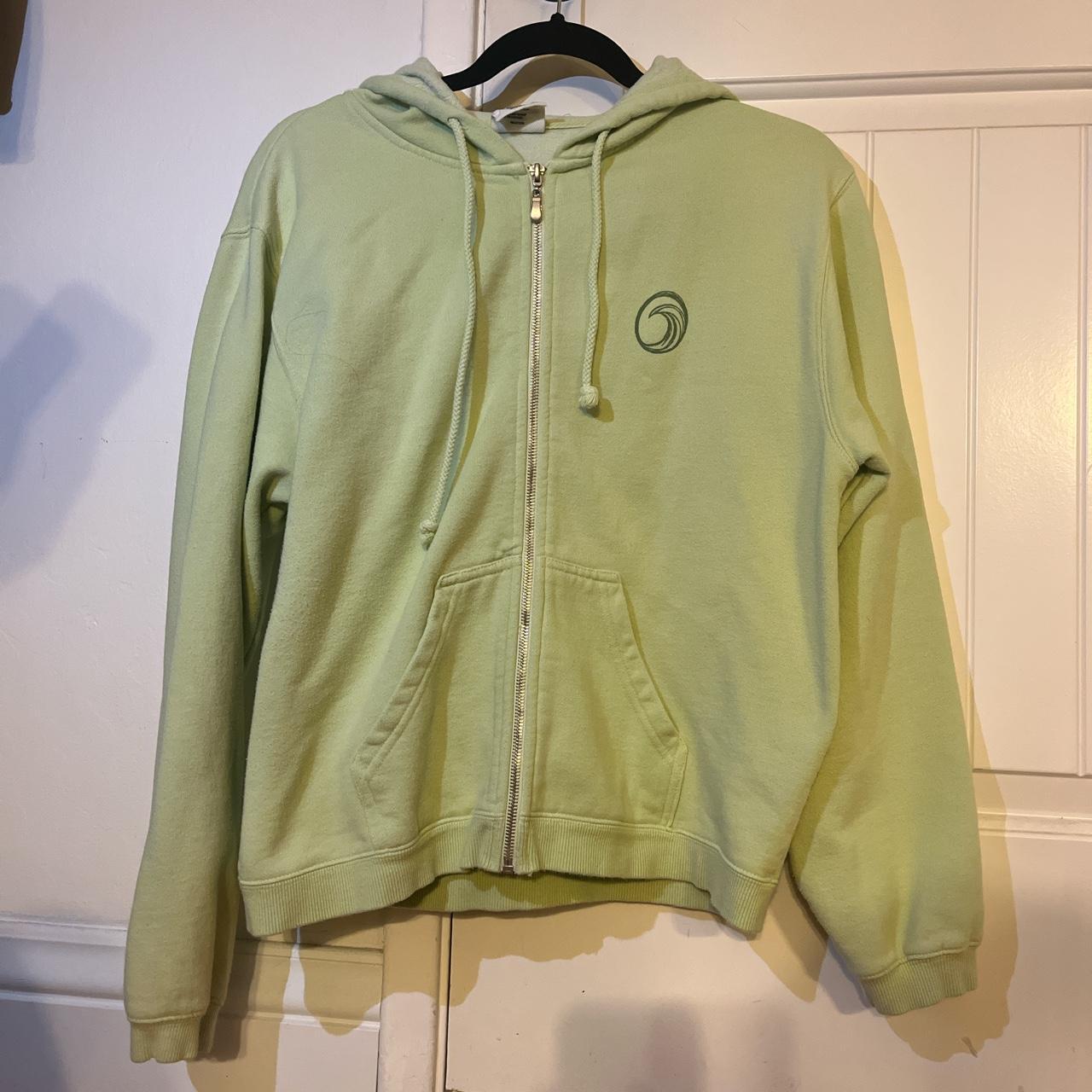 Super cute light green comfort colors Capitola zip... - Depop