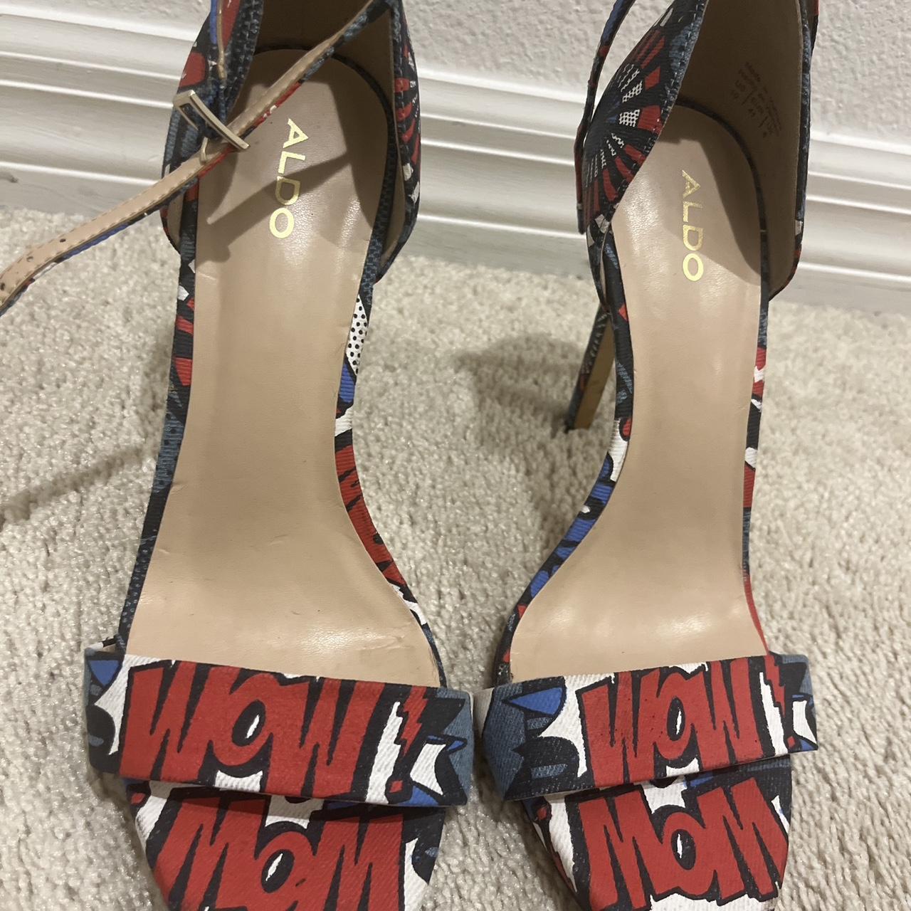 aldo strappy heels