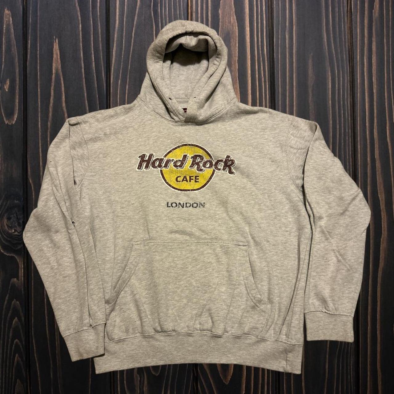 Vintage Hard Rock Cafe London Hoodie size XL Depop