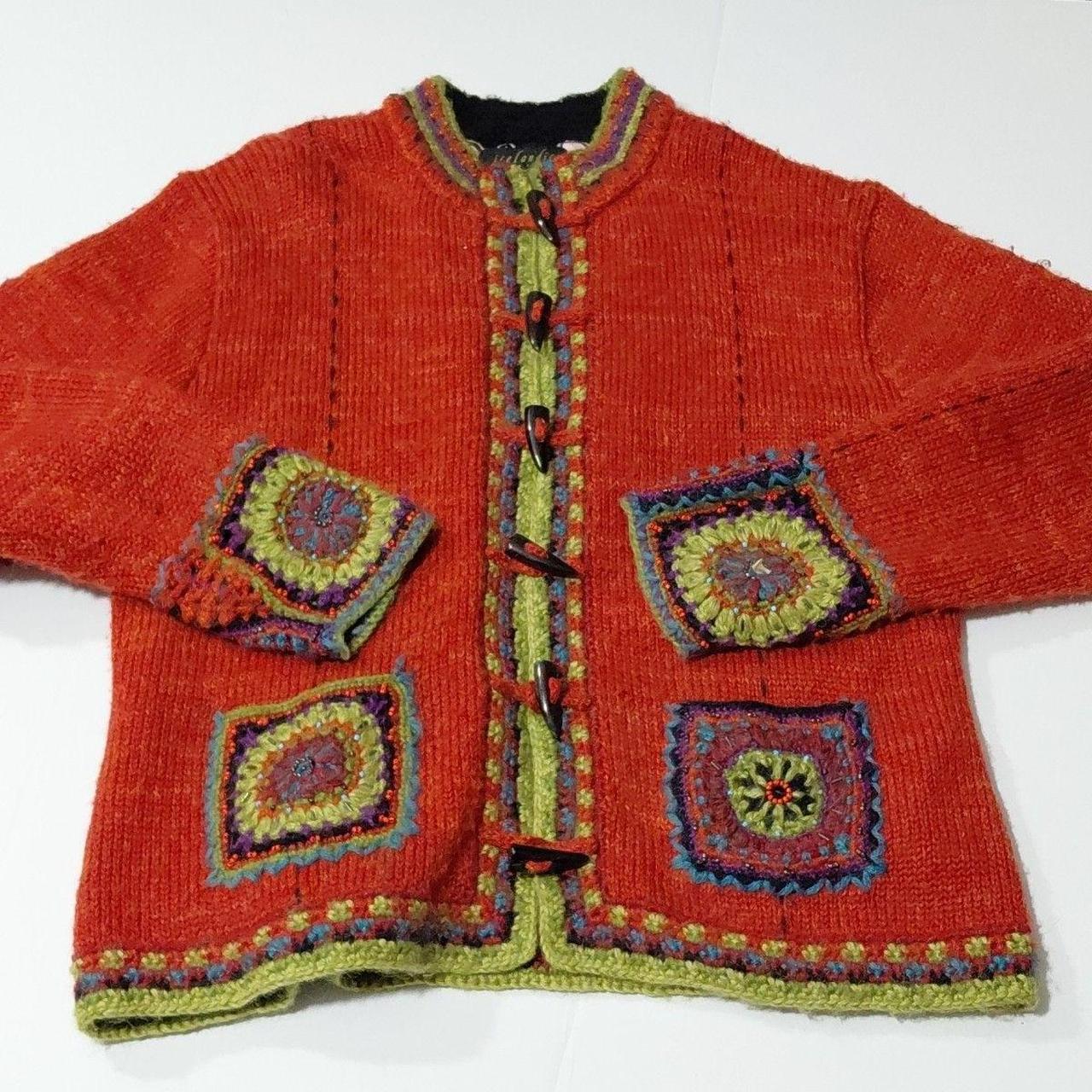 Source Unknown Women's Cardigan - Red - L – ***so… - image 1