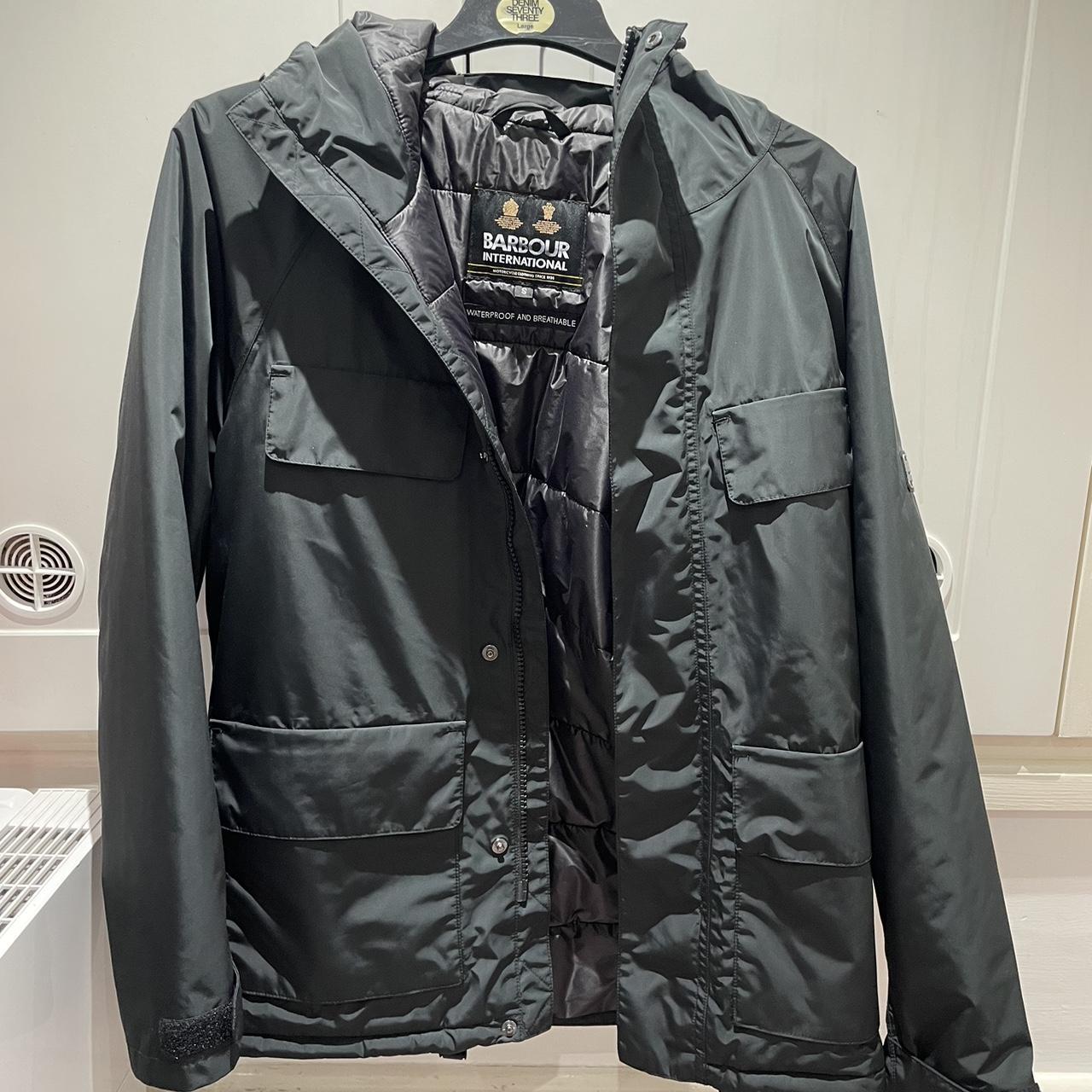 Barbour Waterproof Jacket RRP £150 not worn... - Depop