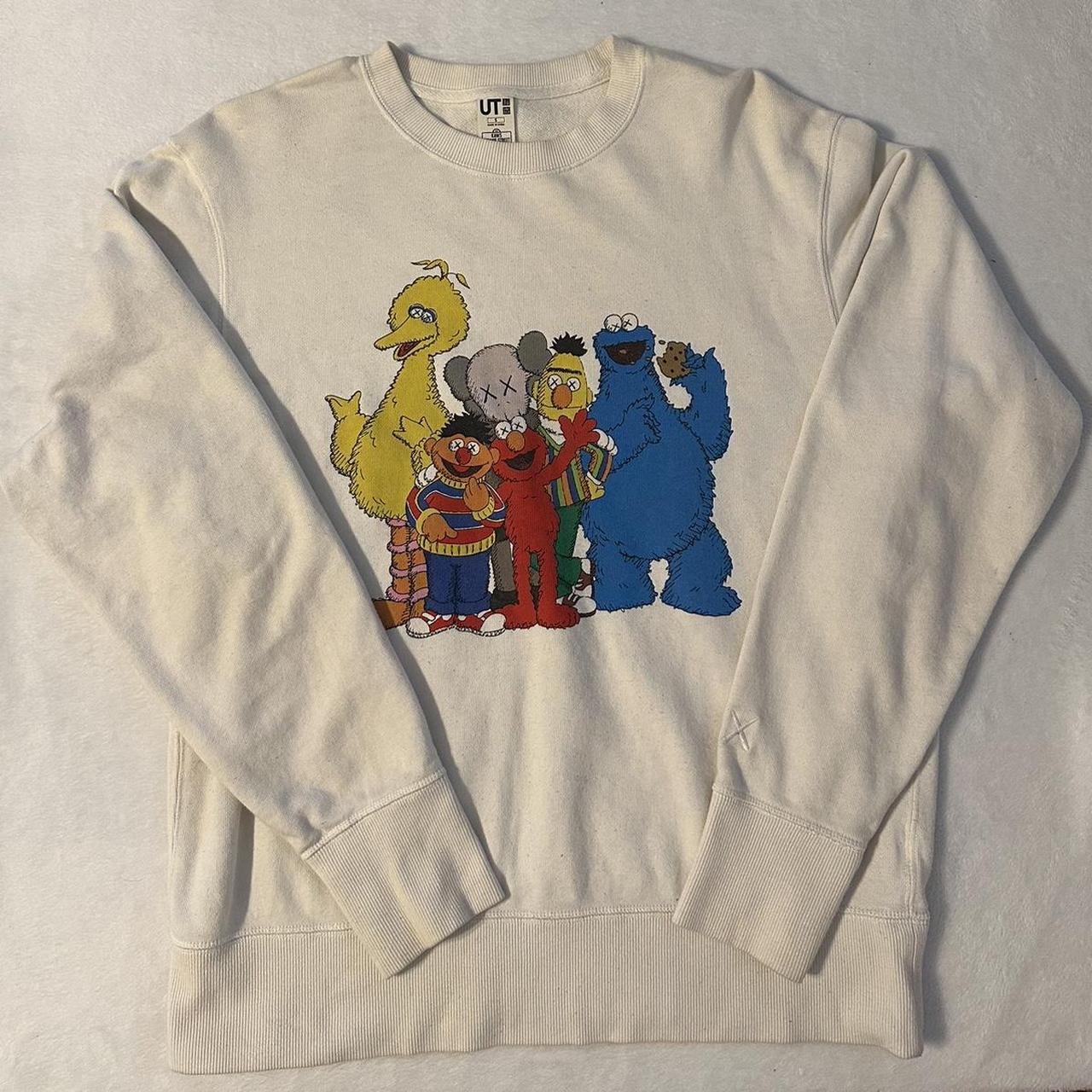 Kaws sweatshirt sales sesame street