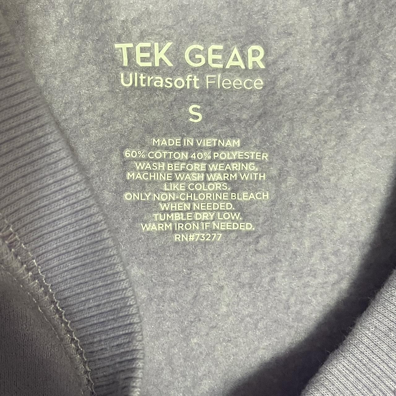 tek gear, Shirts, Tek Gear Ultrasoft Fleece Gray Hoodie Size S