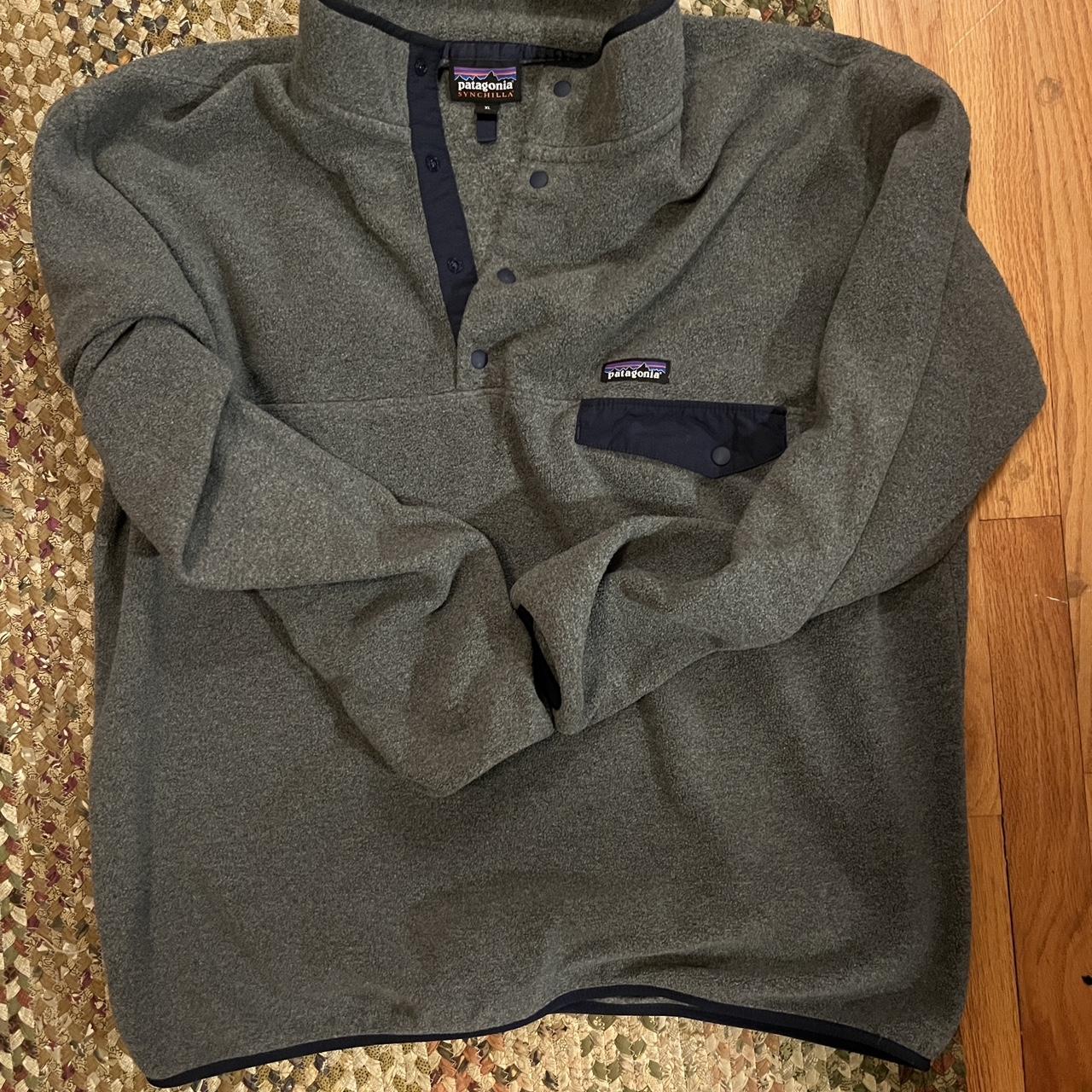 Paragonia fleece men’s XL perfect condition super... - Depop