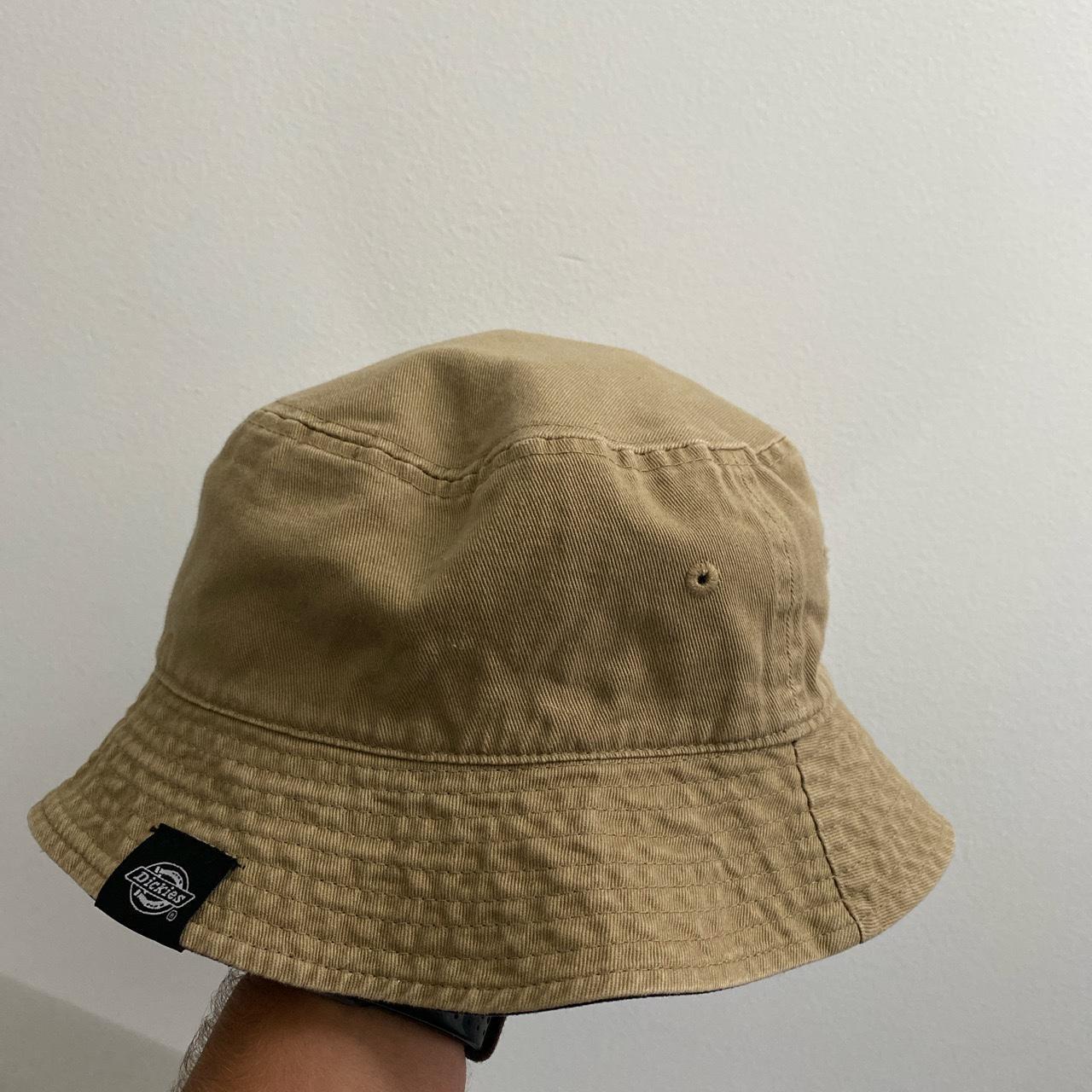 Reversible Bucket Hat - Khaki/Black Excellent... - Depop