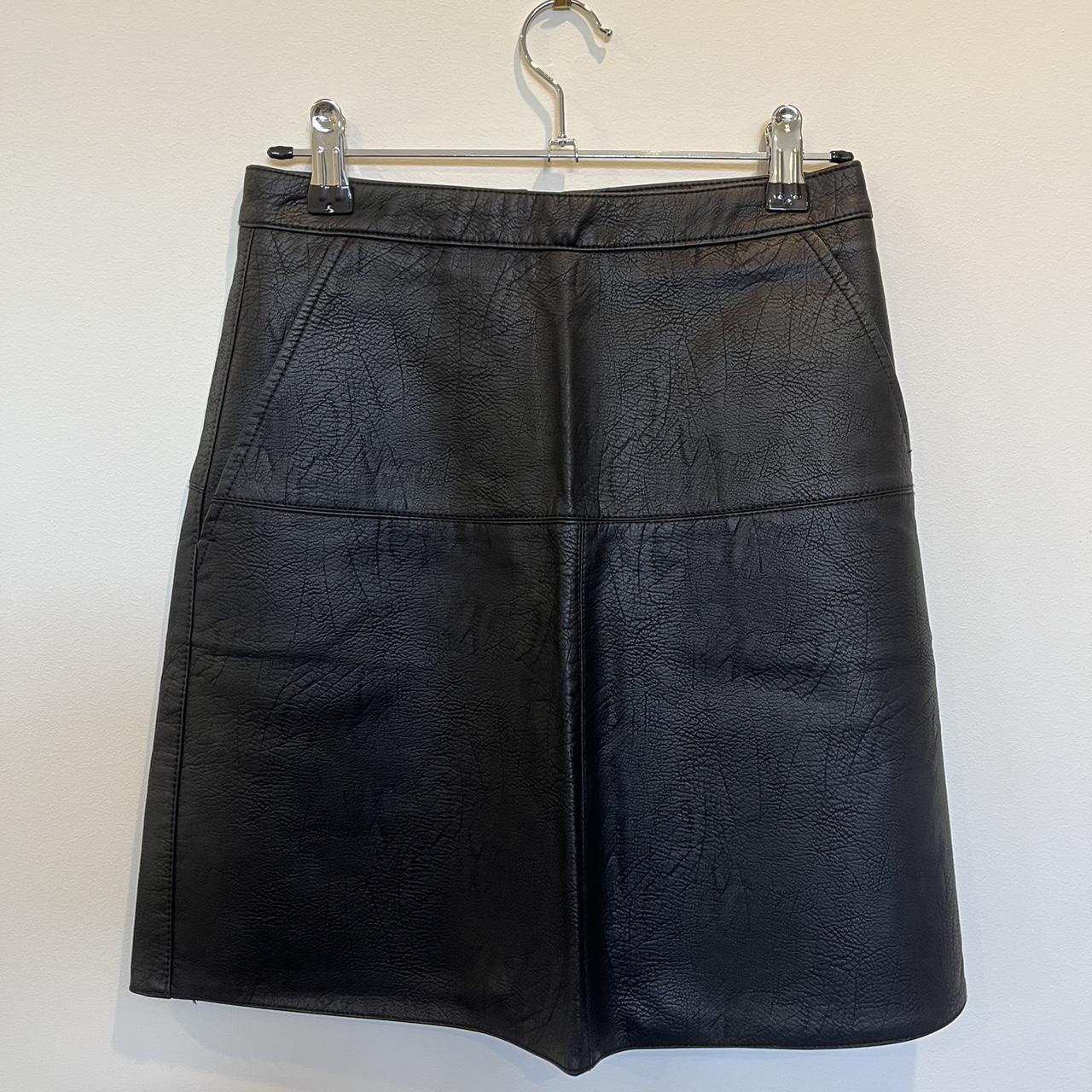 Leather skirt dotti best sale