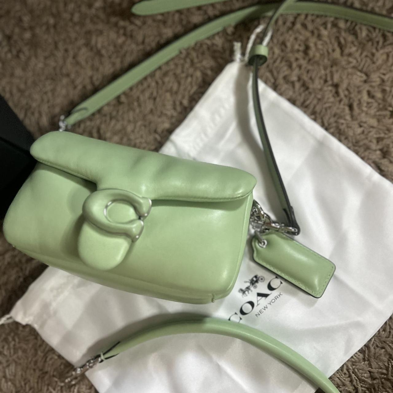 Handbag Coach Green Pillow Tabby Coach Pillow Tabby Shoulder Bag