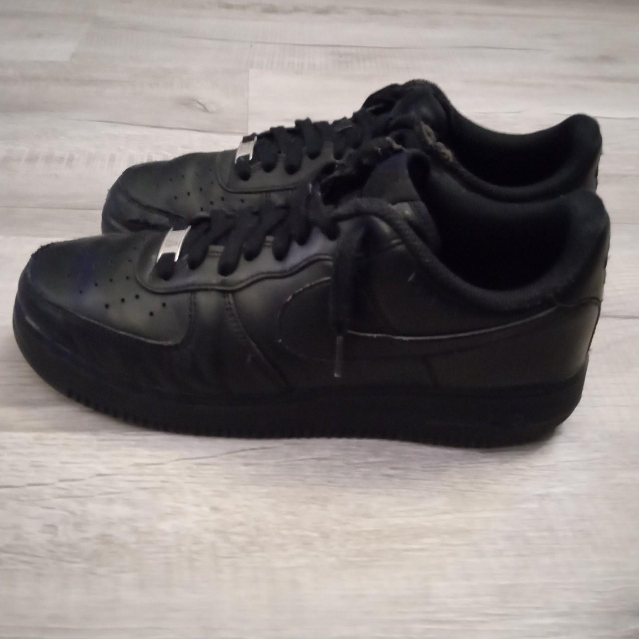 mens black air force 1 size 10