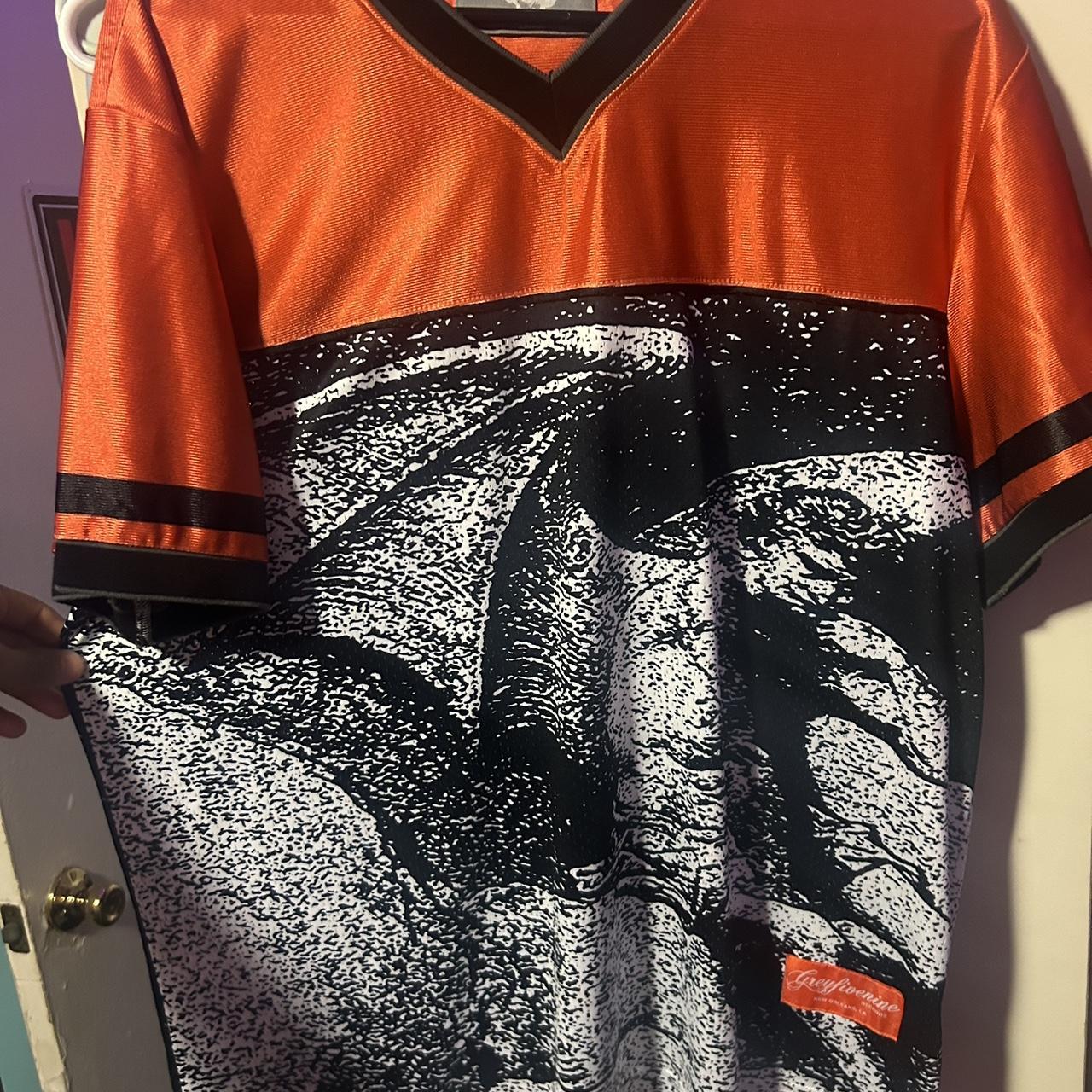 LARGE $uicideboy$ G59 Inferno Jersey #greyfivenine... - Depop