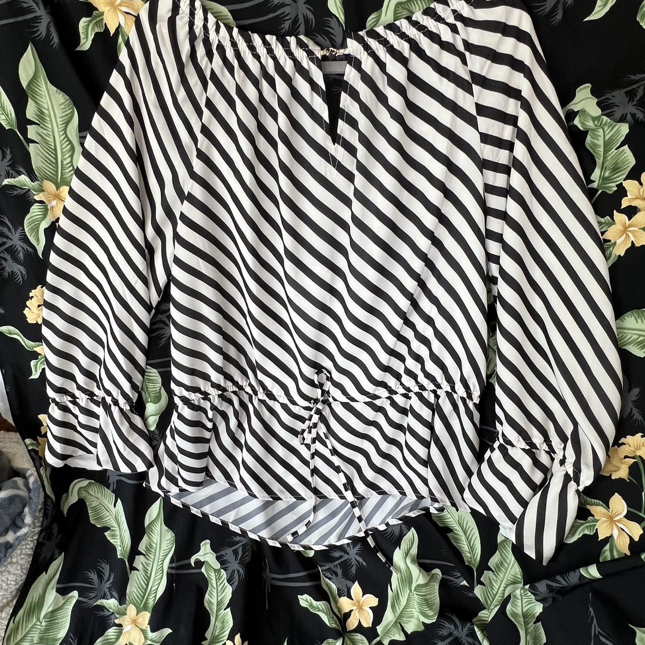 Cache Women's Blouse - Multi/Black - L – Cache bl… - image 5