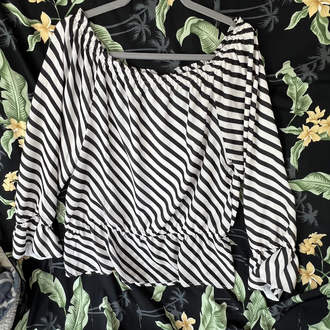 Cache Women's Blouse - Multi/Black - L – Cache bl… - image 1