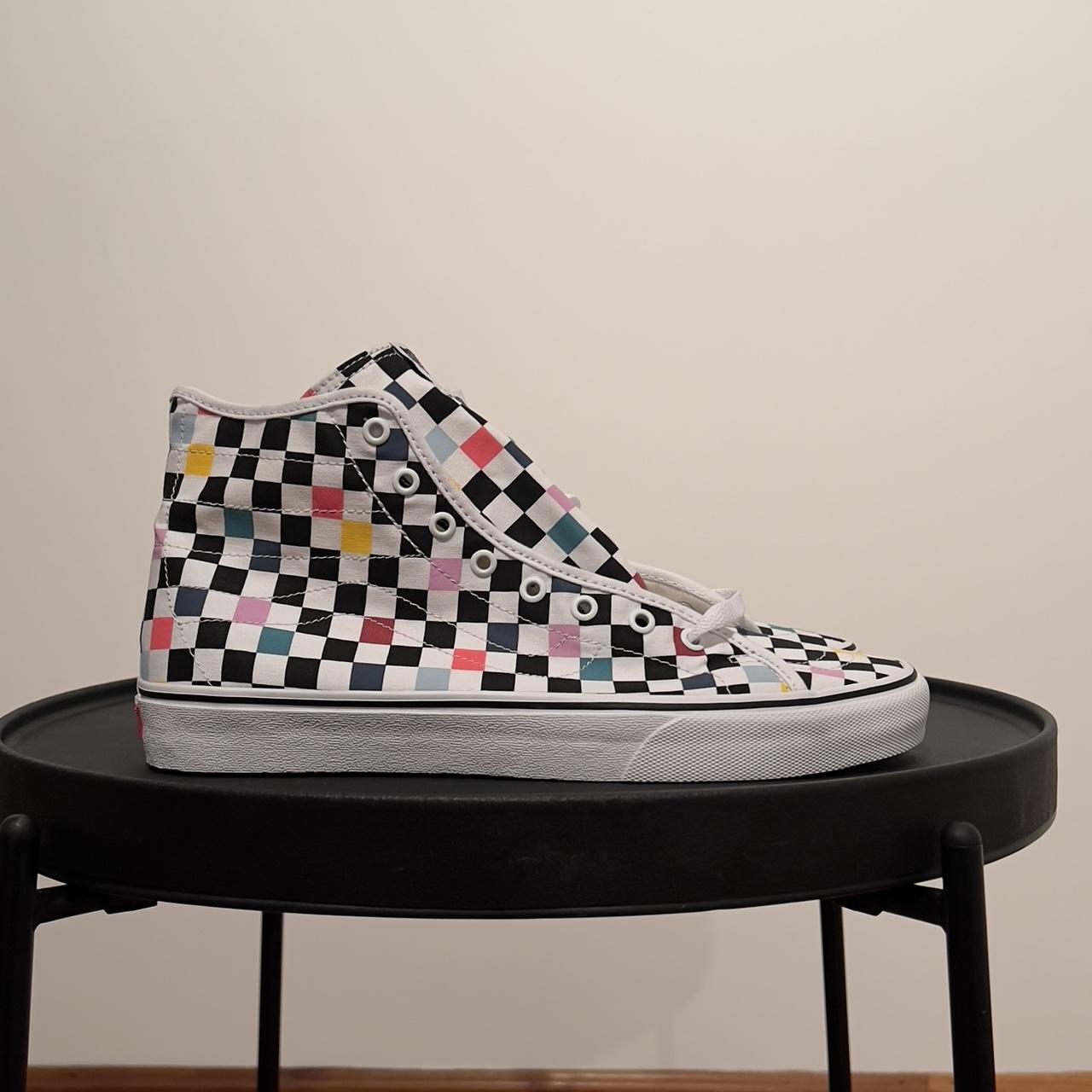 Vans Sk8 Hi Decon Party Checker 2018 Brand new. Depop