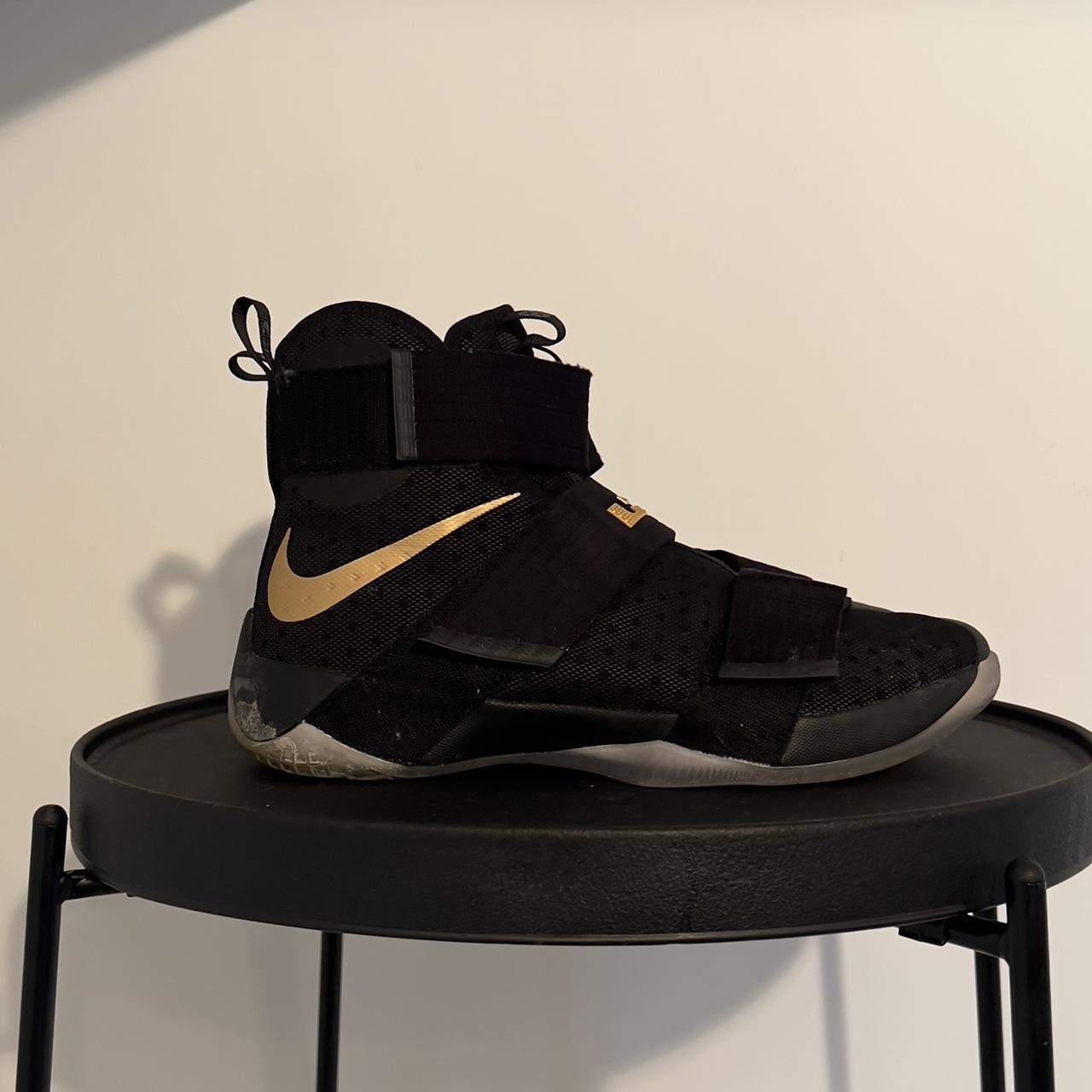 lebron 10 black and gold