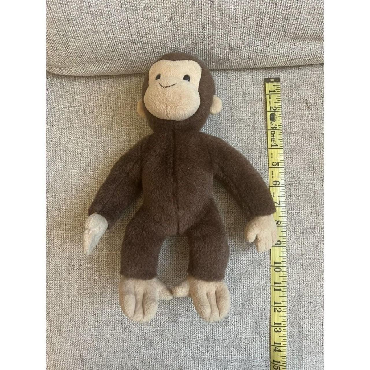 Plush Curious George Monkey By GUND Stuffed. Depop