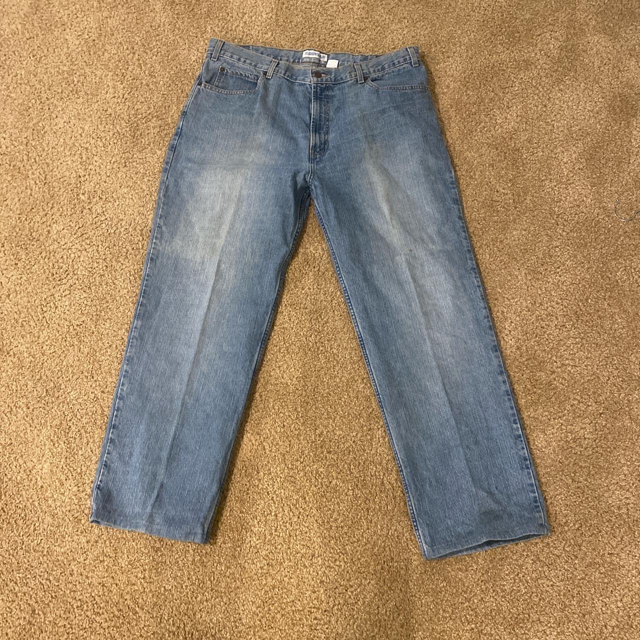 Old navy 40 x 32 light blue jeans regular fit - Depop