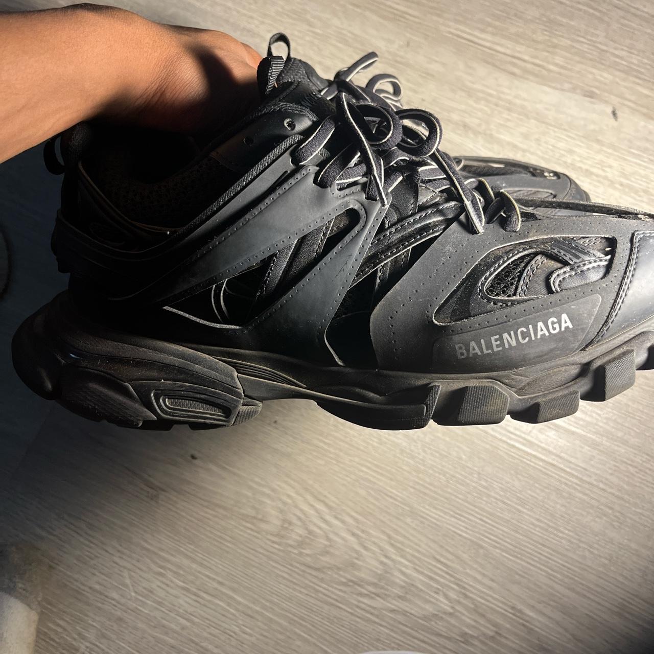 Balenciaga Track All Black Wore 5 Times Price Listed - Depop