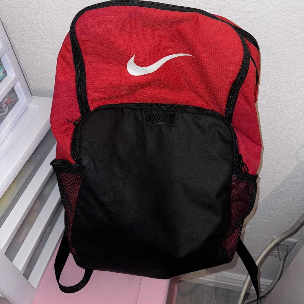 nike bookbag red