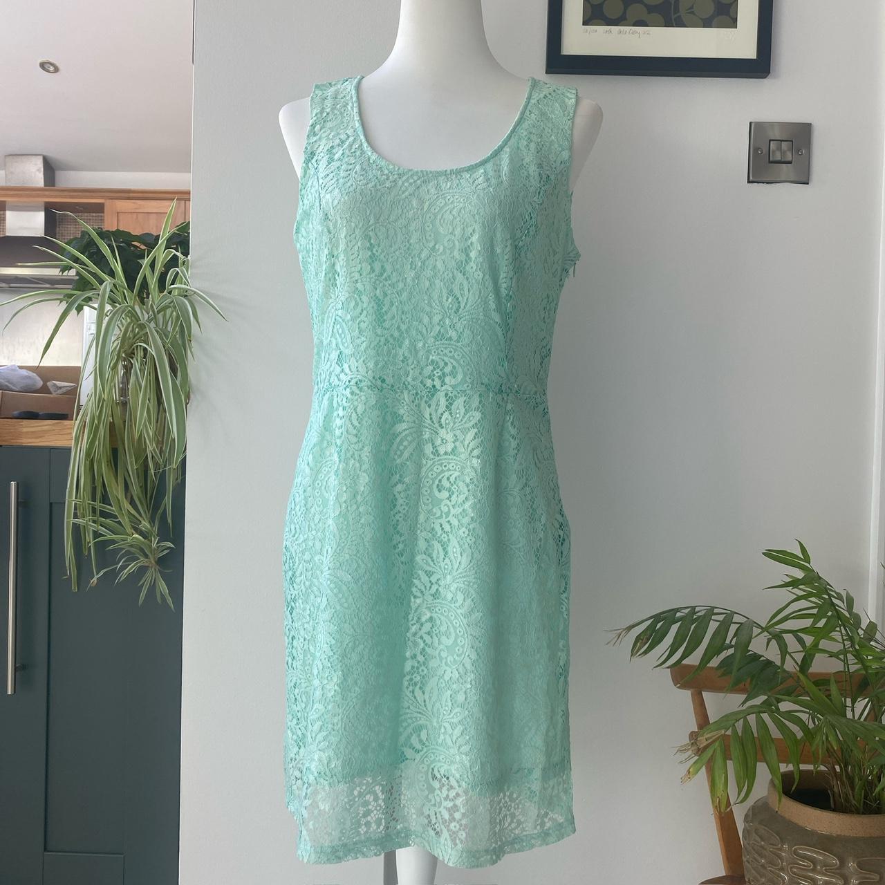 Tiffany blue lace overlay dress 👗 from ...