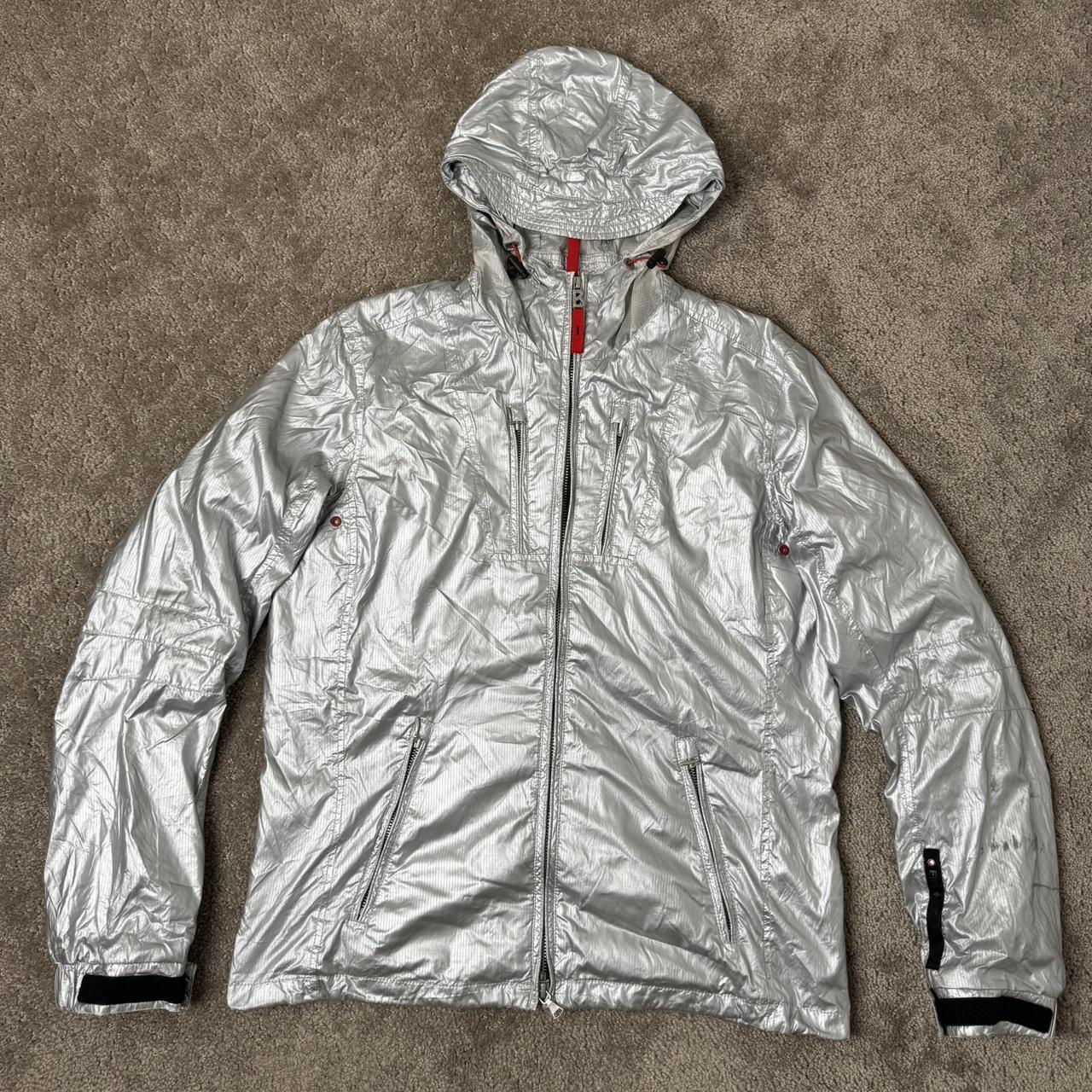 Bogner silver ski retailers jacket