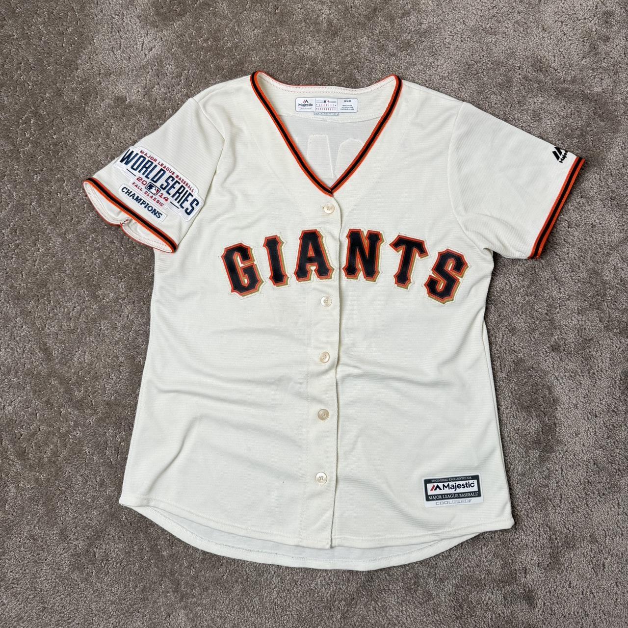 Womens Tshirt Majestic 2014 GIANTS Cool Base. Depop