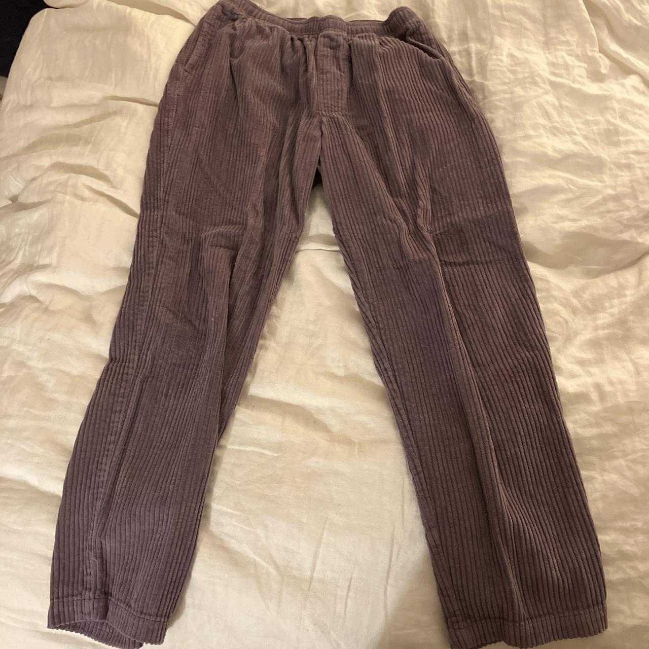 Small men’s purple corduroy pants size 30x30