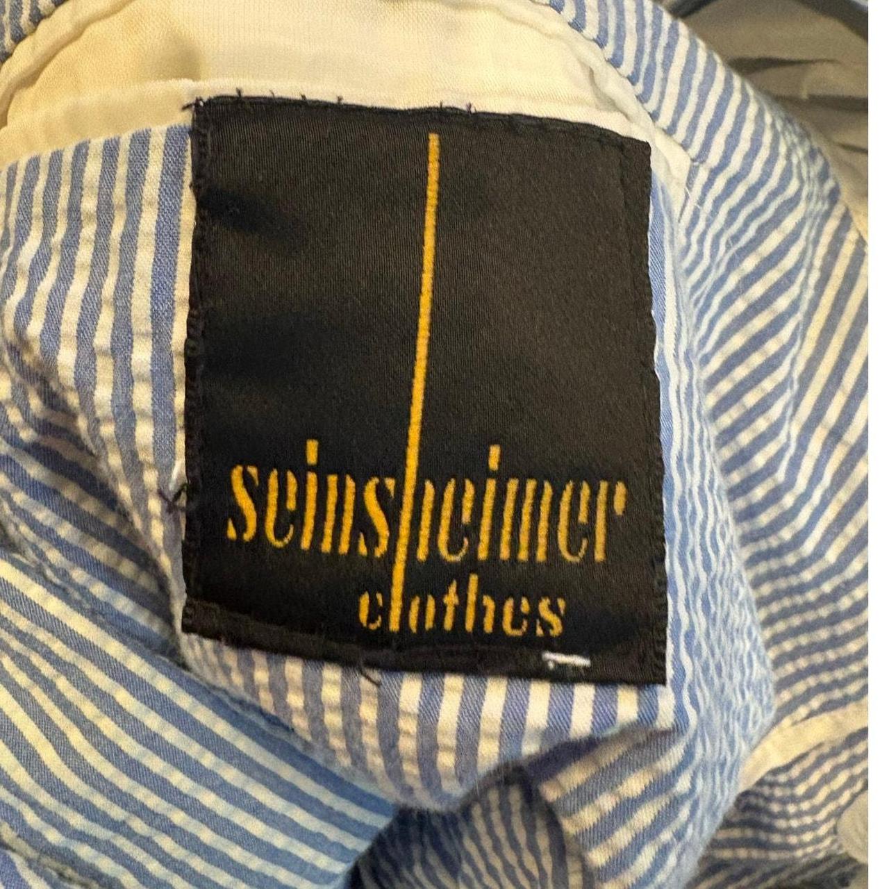 Source Unknown Men's Tailored jacket - Blue/White… - image 5