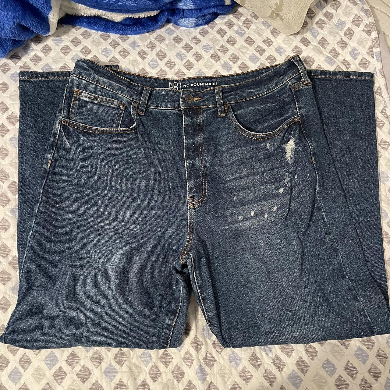 Dark denim jeans -Size 17 -Casual - Depop