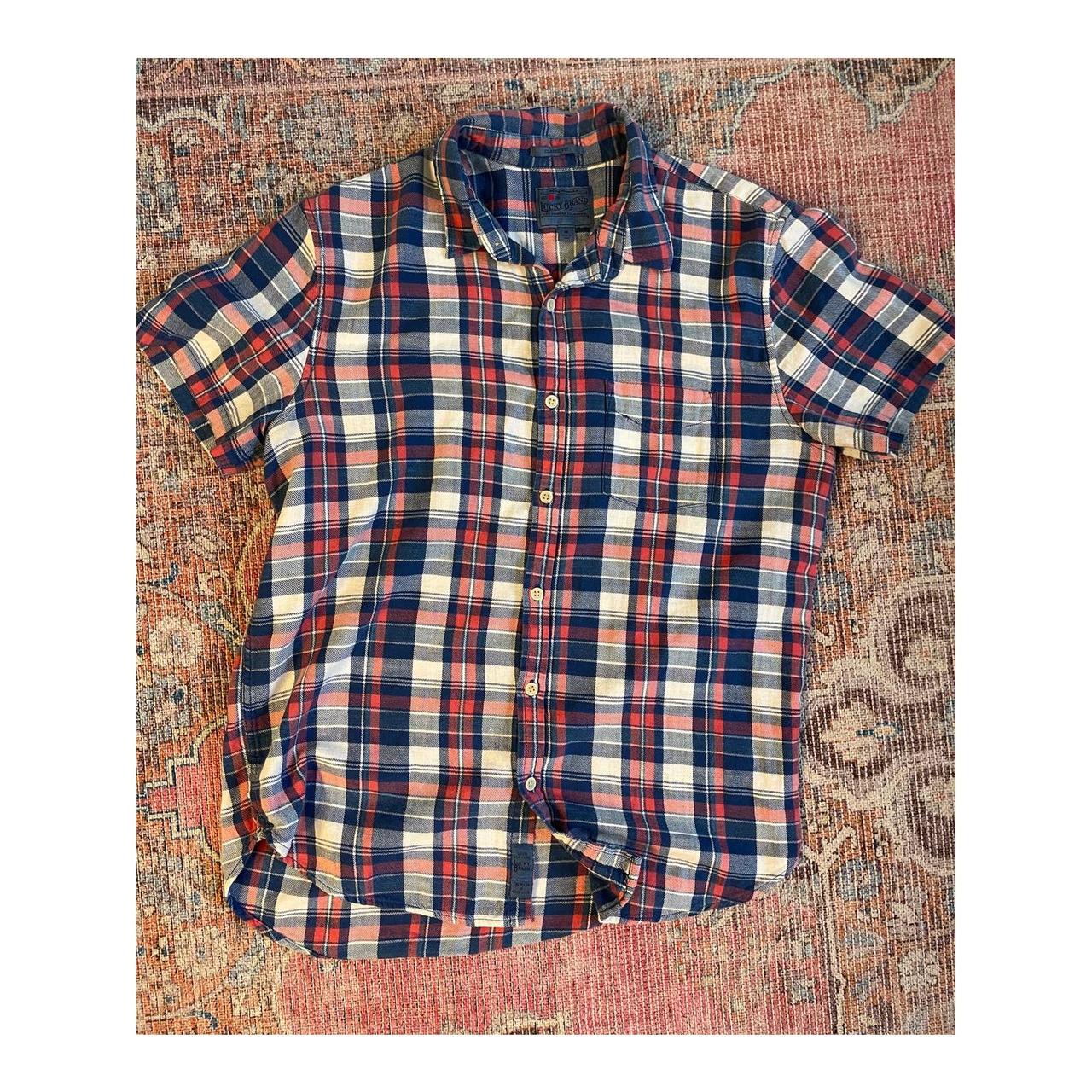 Lucky Brand Retro Button-Front Shirts for Men