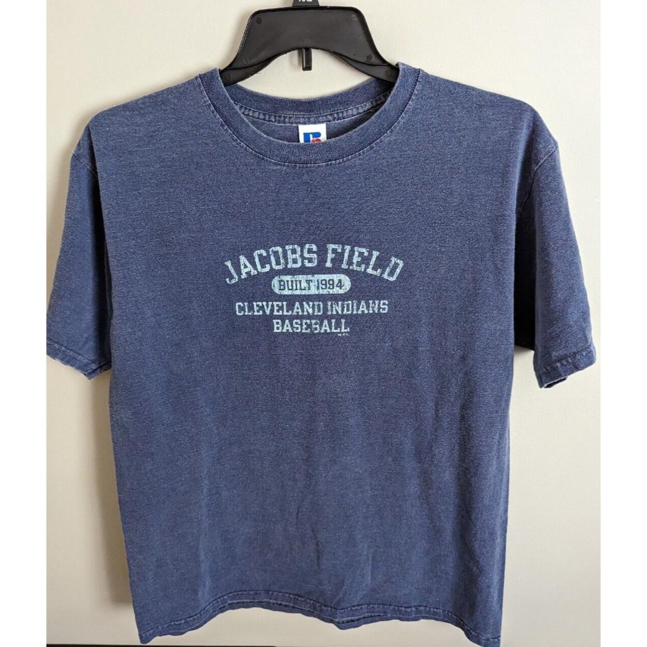 Vintage Cleveland Indians Jacobs Field Size Medium... - Depop